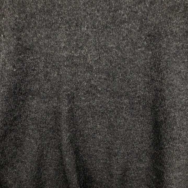 Banana Republic V-neck cashmere knit sweater, men's size M Cashmere black type Vintage Second Hand