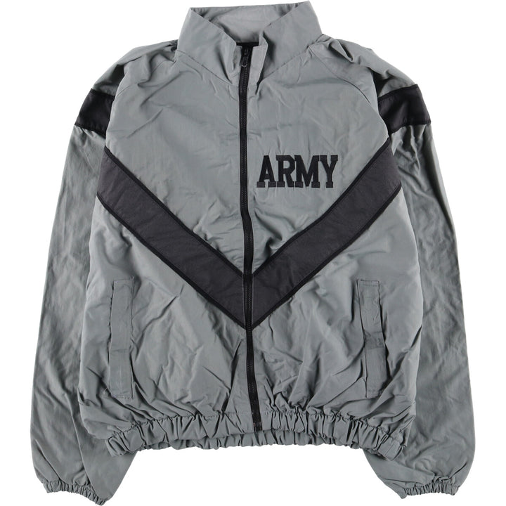 2000'S US Army IPFU Training Jacket, Nylon Jacket, Made in USA, Medium Nylon gray type Vintage Second Hand