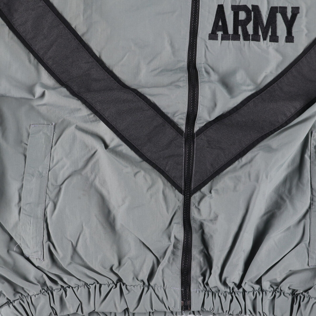 2000'S US Army IPFU Training Jacket, Nylon Jacket, Made in USA, Medium Nylon gray type Vintage Second Hand
