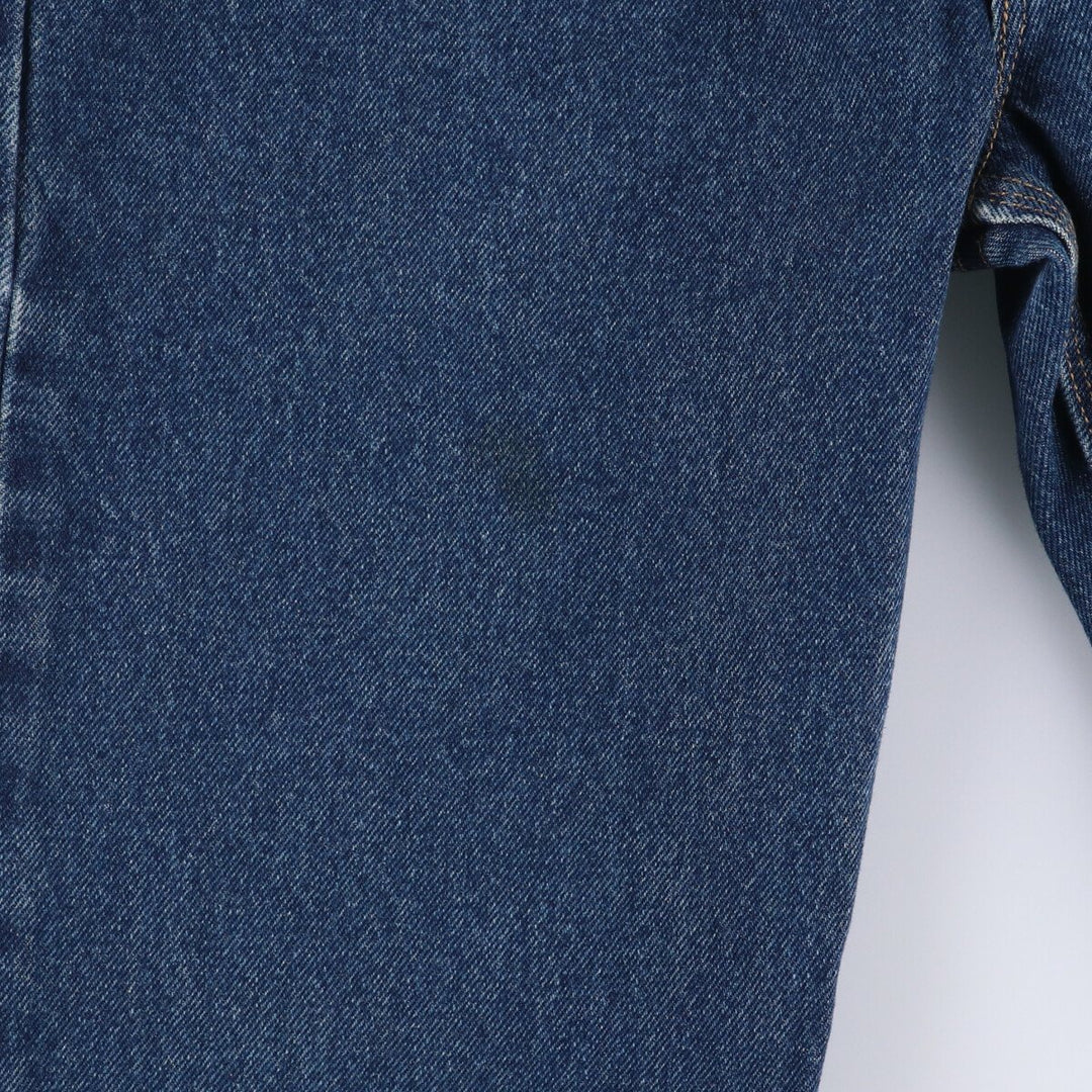 Carhartt Traditional Fit Tapered Denim Pants, Men's Size 36, Zipper Fly cotton navy blue type Vintage Second Hand