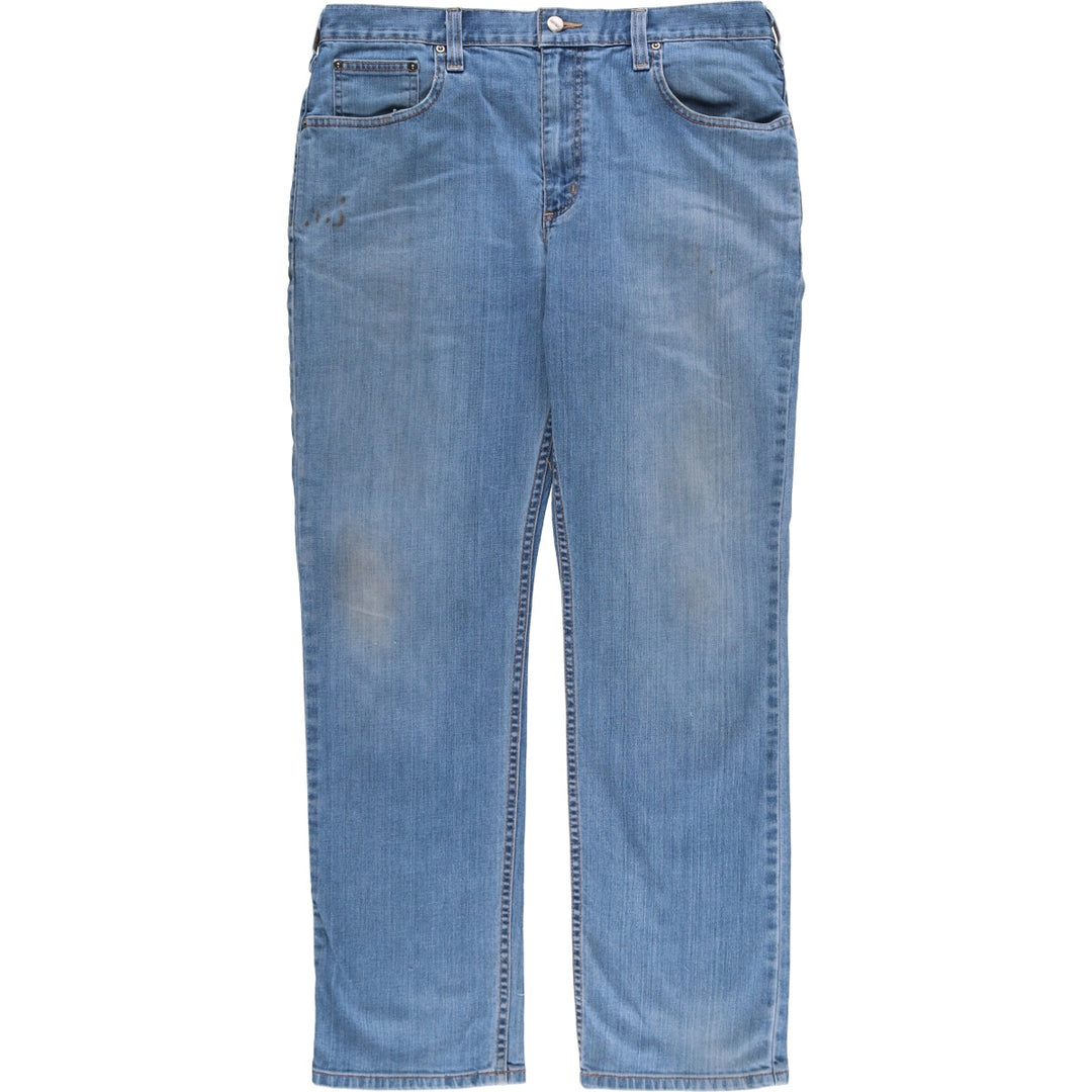 Carhartt Relaxed Fit Tapered Denim Pants for Men, W37 cotton blue type Vintage Second Hand