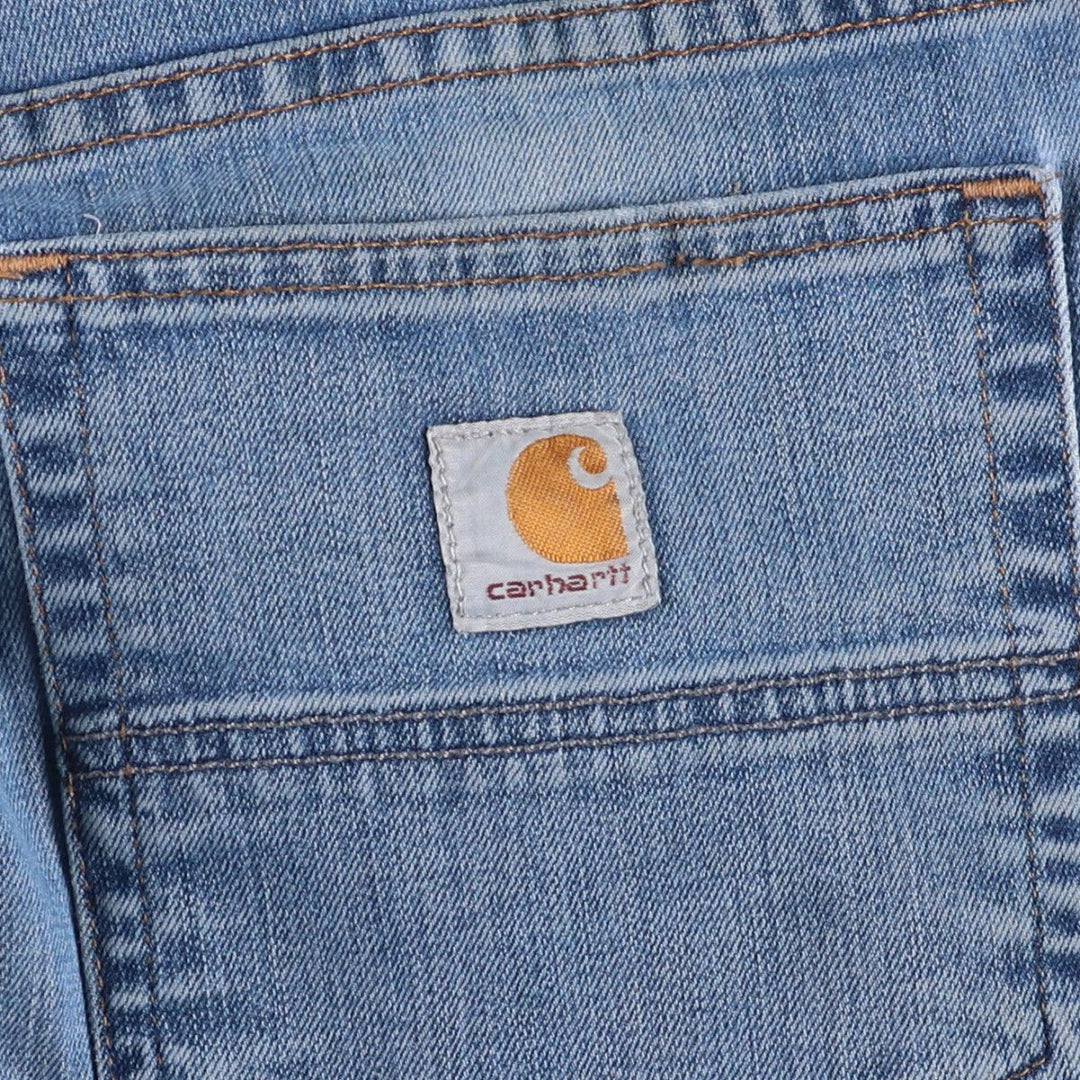 Carhartt Relaxed Fit Tapered Denim Pants for Men, W37 cotton blue type Vintage Second Hand