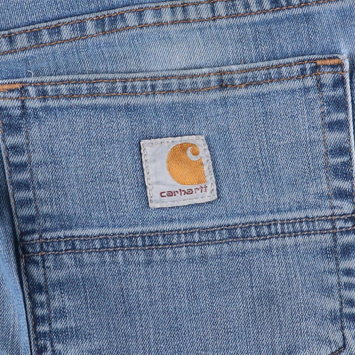 Carhartt Relaxed Fit Tapered Denim Pants for Men, W37 cotton blue type Vintage Second Hand