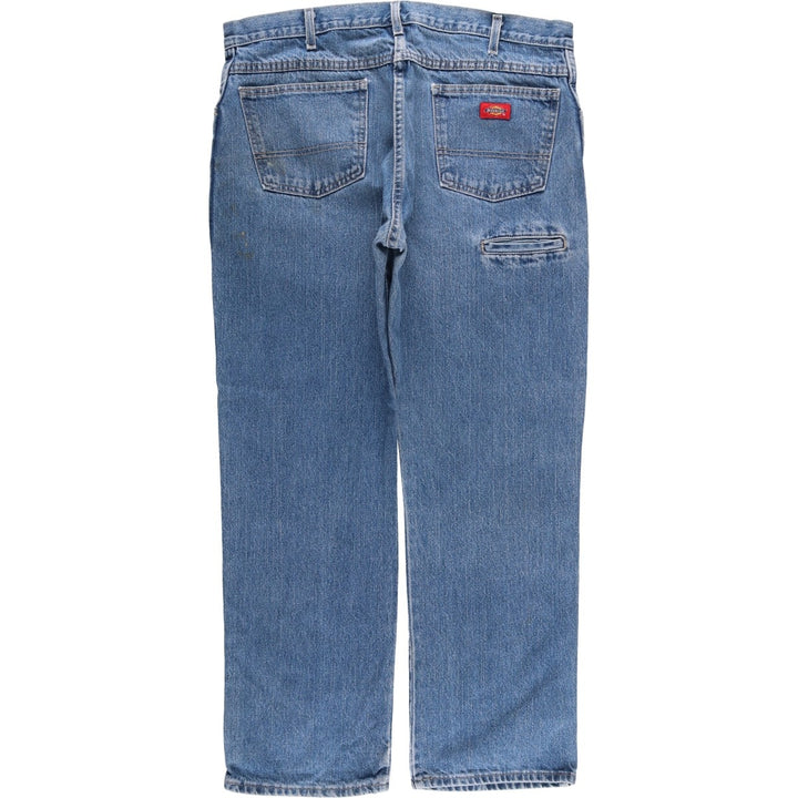 Dickies Regular Tapered Denim Pants, Men's, Size W37 cotton blue type Vintage Second Hand