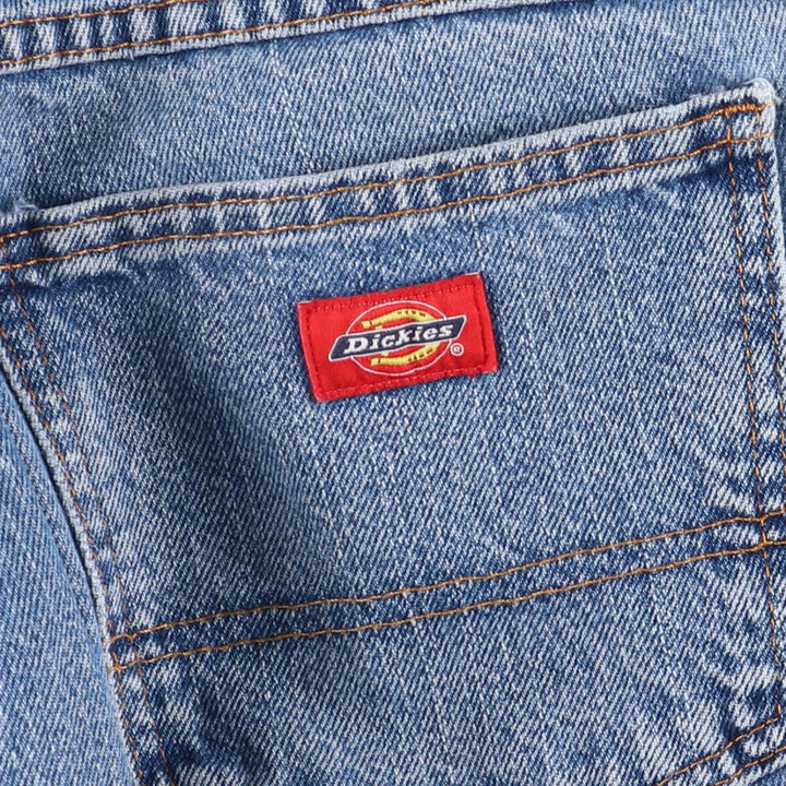Dickies Straight Denim Pants for Men, W33 equivalent cotton blue type Vintage Second Hand
