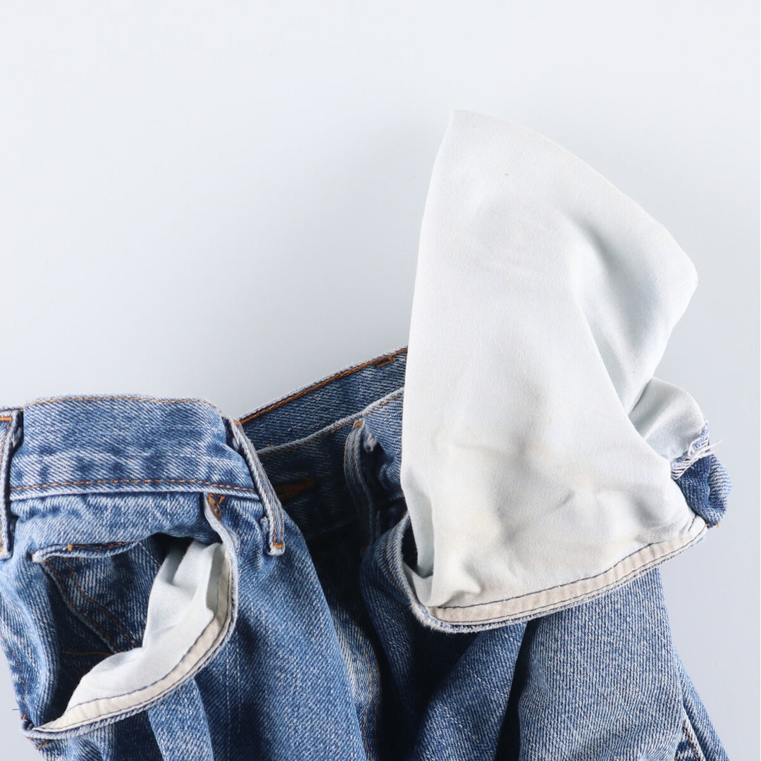 Dickies Straight Denim Pants for Men, W33 equivalent cotton blue type Vintage Second Hand