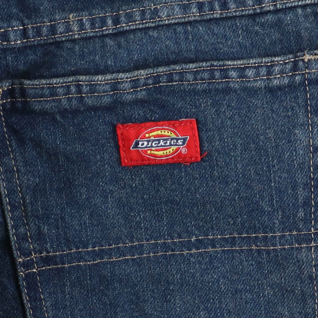 Dickies Regular Tapered Denim Pants, Men's, Size W37 cotton navy blue type Vintage Second Hand