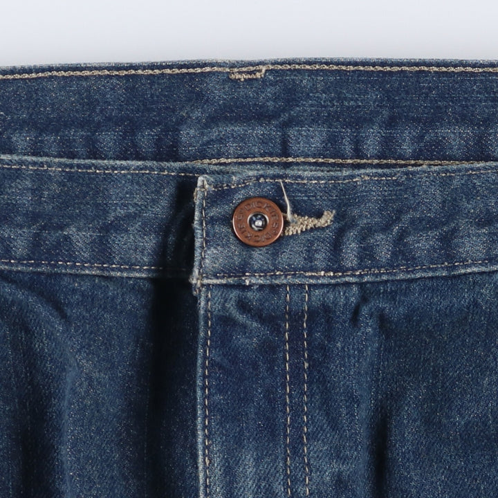 Dickies Regular Tapered Denim Pants, Men's, Size W37 cotton navy blue type Vintage Second Hand