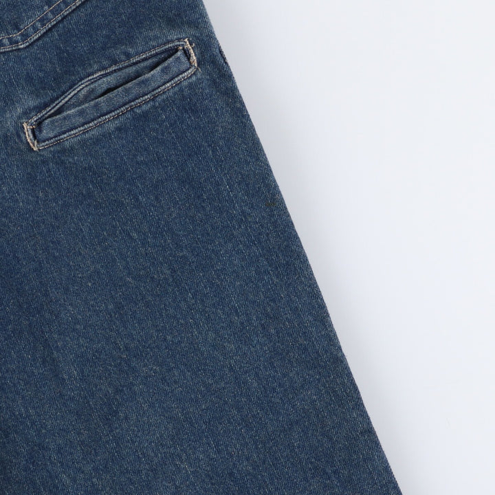 Dickies Regular Tapered Denim Pants, Men's, Size W37 cotton navy blue type Vintage Second Hand