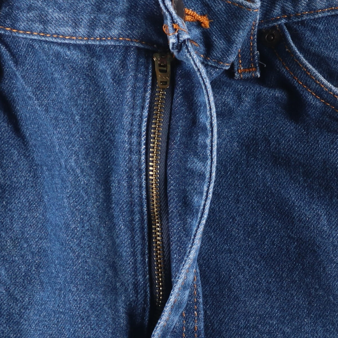 Dickies tapered denim pants for men, equivalent to W37 unclear navy blue type Vintage Second Hand