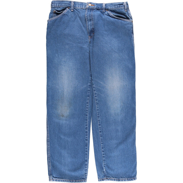 Dickies tapered denim pants for men, equivalent to W35 cotton blue type Vintage Second Hand