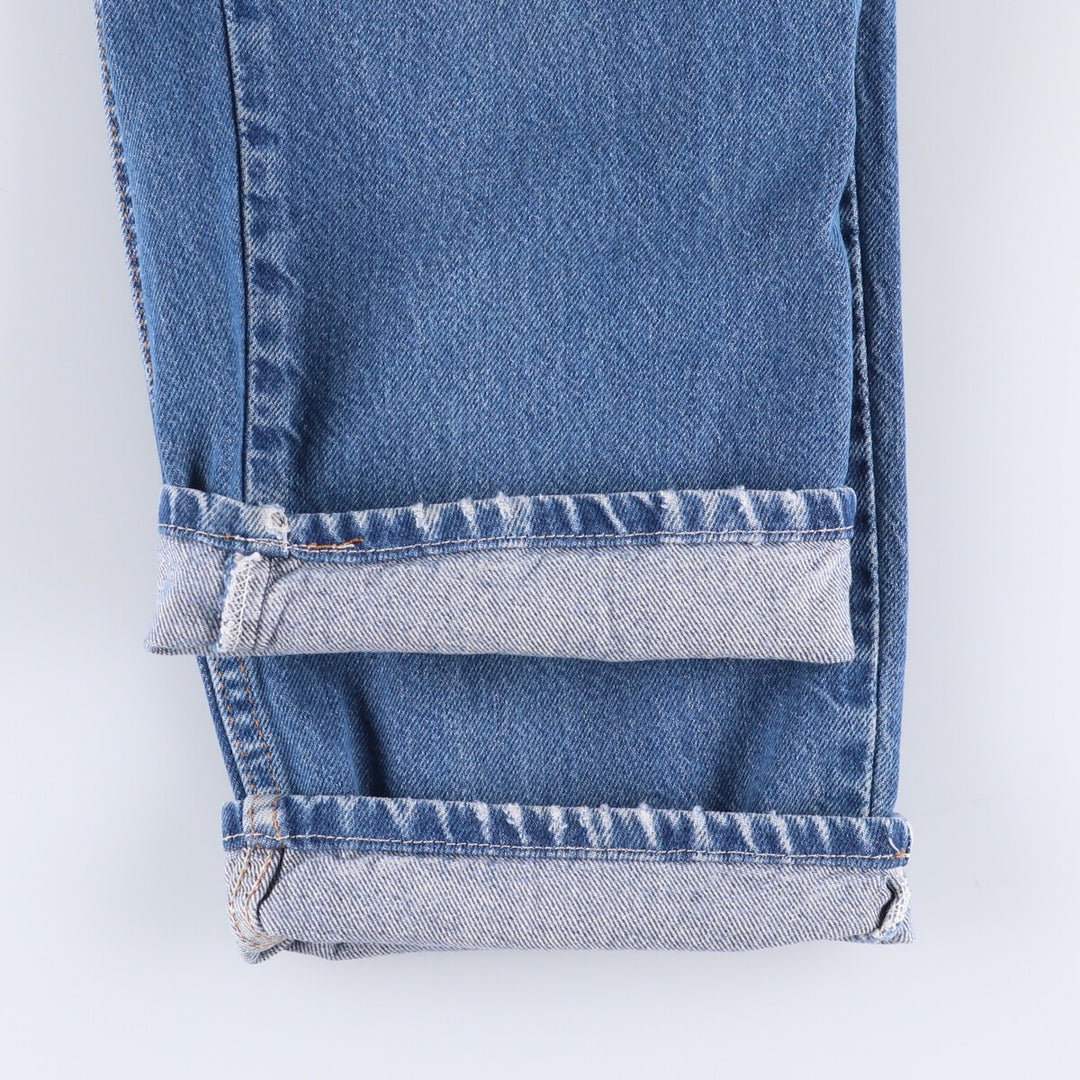 Dickies tapered denim pants for men, equivalent to W35 cotton blue type Vintage Second Hand
