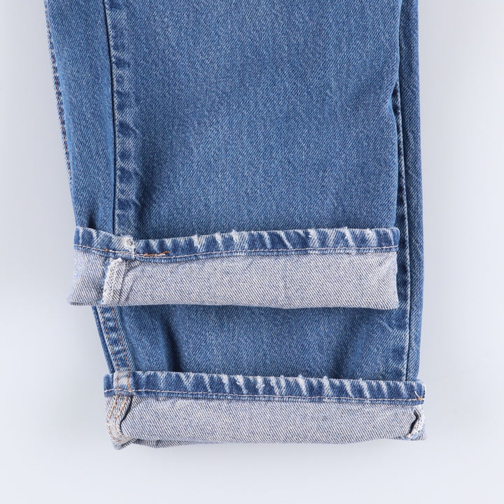 Dickies tapered denim pants for men, equivalent to W35 cotton blue type Vintage Second Hand