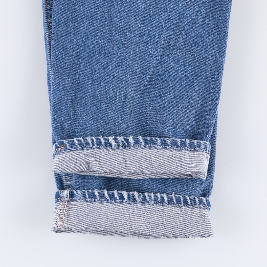 Dickies tapered denim pants for men, equivalent to W35 cotton blue type Vintage Second Hand