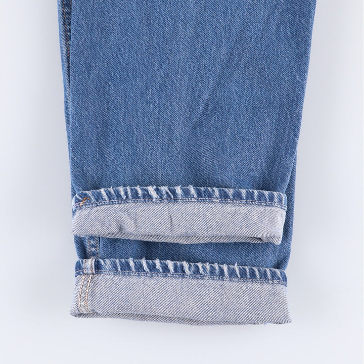 Dickies tapered denim pants for men, equivalent to W35 cotton blue type Vintage Second Hand