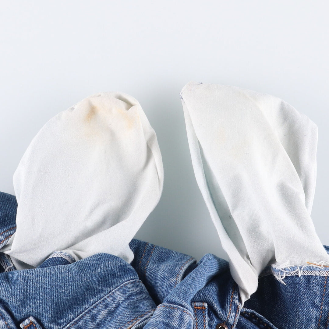 Dickies tapered denim pants for men, equivalent to W35 cotton blue type Vintage Second Hand