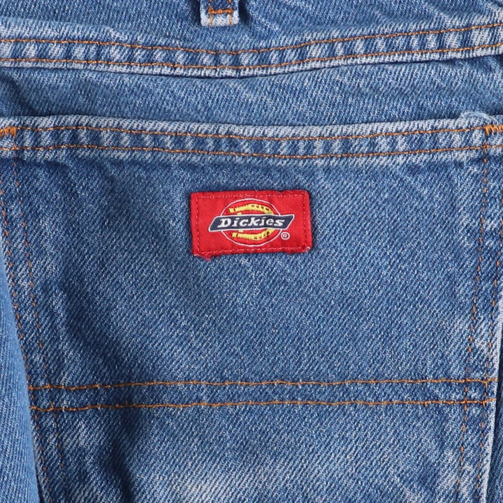 Dickies tapered denim pants for men, equivalent to W34 cotton blue type Vintage Second Hand