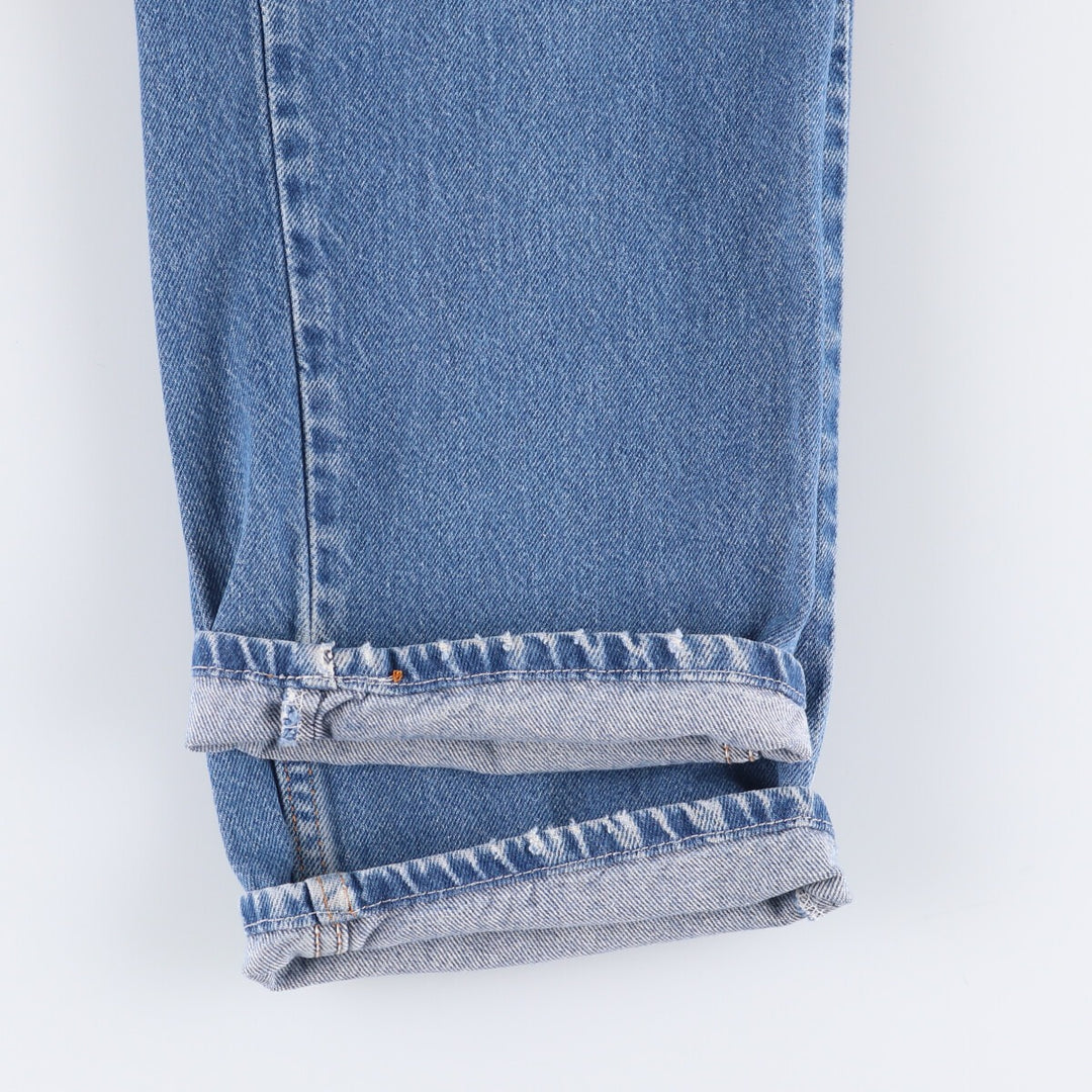Dickies tapered denim pants for men, equivalent to W34 cotton blue type Vintage Second Hand