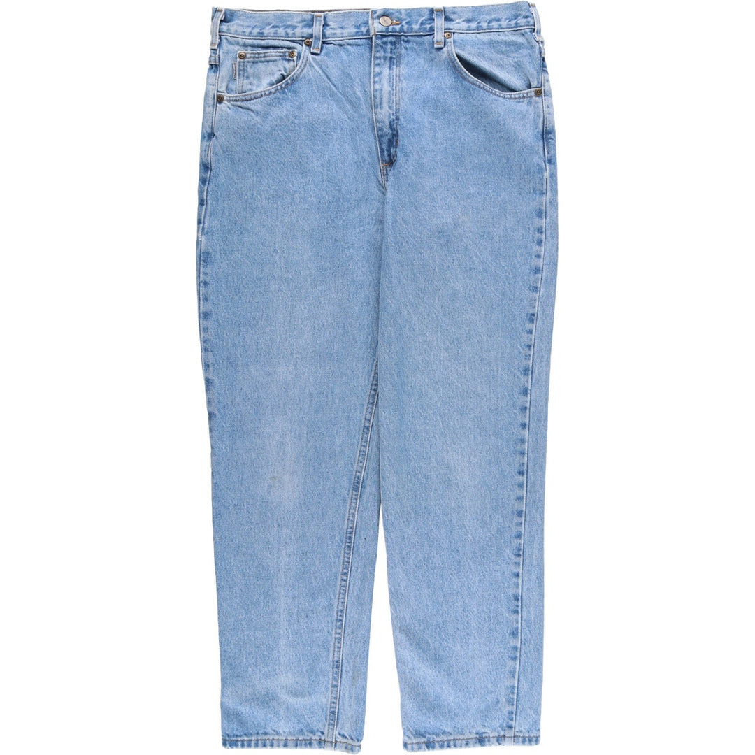 2000'S Carhartt Traditional Fit Tapered Denim Pants, Men's Size 37 cotton blue type Vintage Second Hand