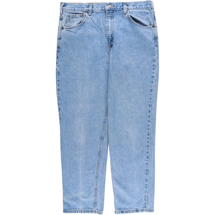 2000'S Carhartt Traditional Fit Tapered Denim Pants, Men's Size 37 cotton blue type Vintage Second Hand