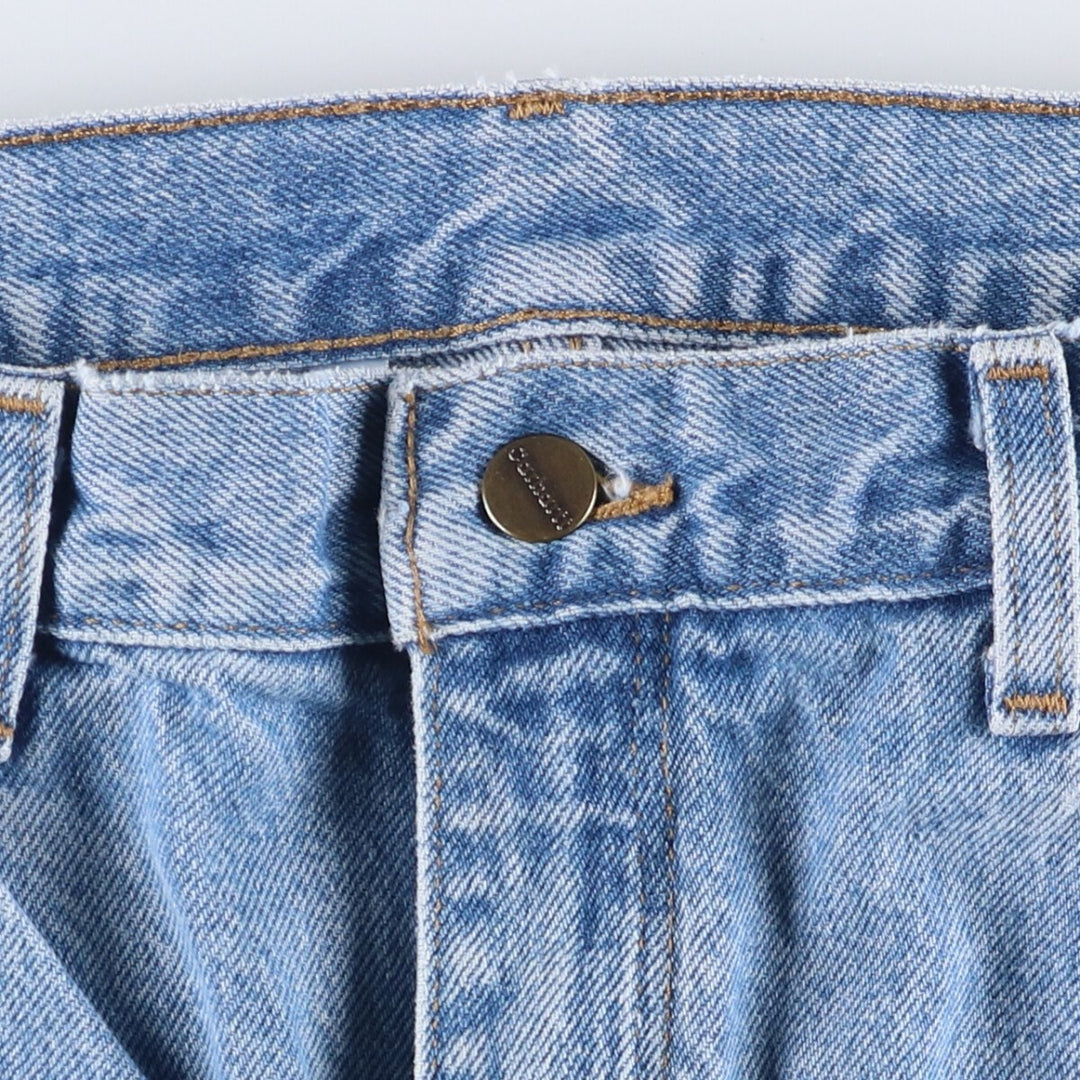 2000'S Carhartt Traditional Fit Tapered Denim Pants, Men's Size 37 cotton blue type Vintage Second Hand