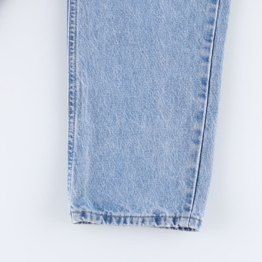 2000'S Carhartt Traditional Fit Tapered Denim Pants, Men's Size 37 cotton blue type Vintage Second Hand