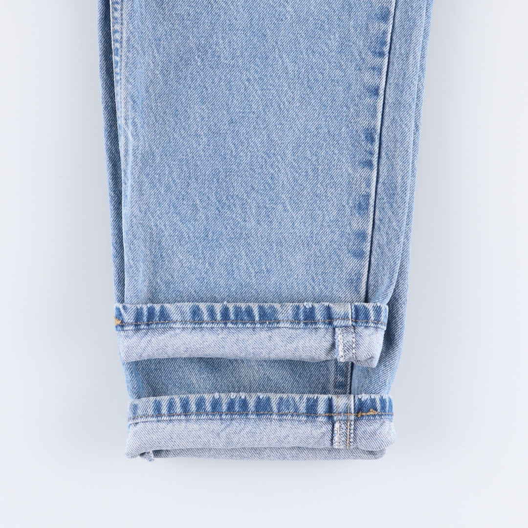 2000'S Carhartt Traditional Fit Tapered Denim Pants, Men's Size 37 cotton blue type Vintage Second Hand