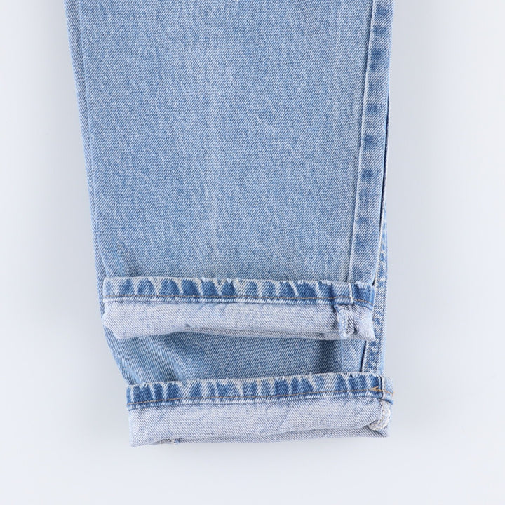 2000'S Carhartt Traditional Fit Tapered Denim Pants, Men's Size 37 cotton blue type Vintage Second Hand