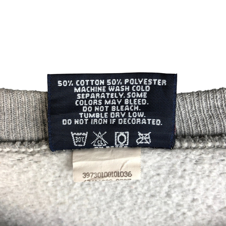 90'S Jansport College Sweatshirt, Made in USA, Men's XL, Vintage cotton gray type Vintage Second Hand