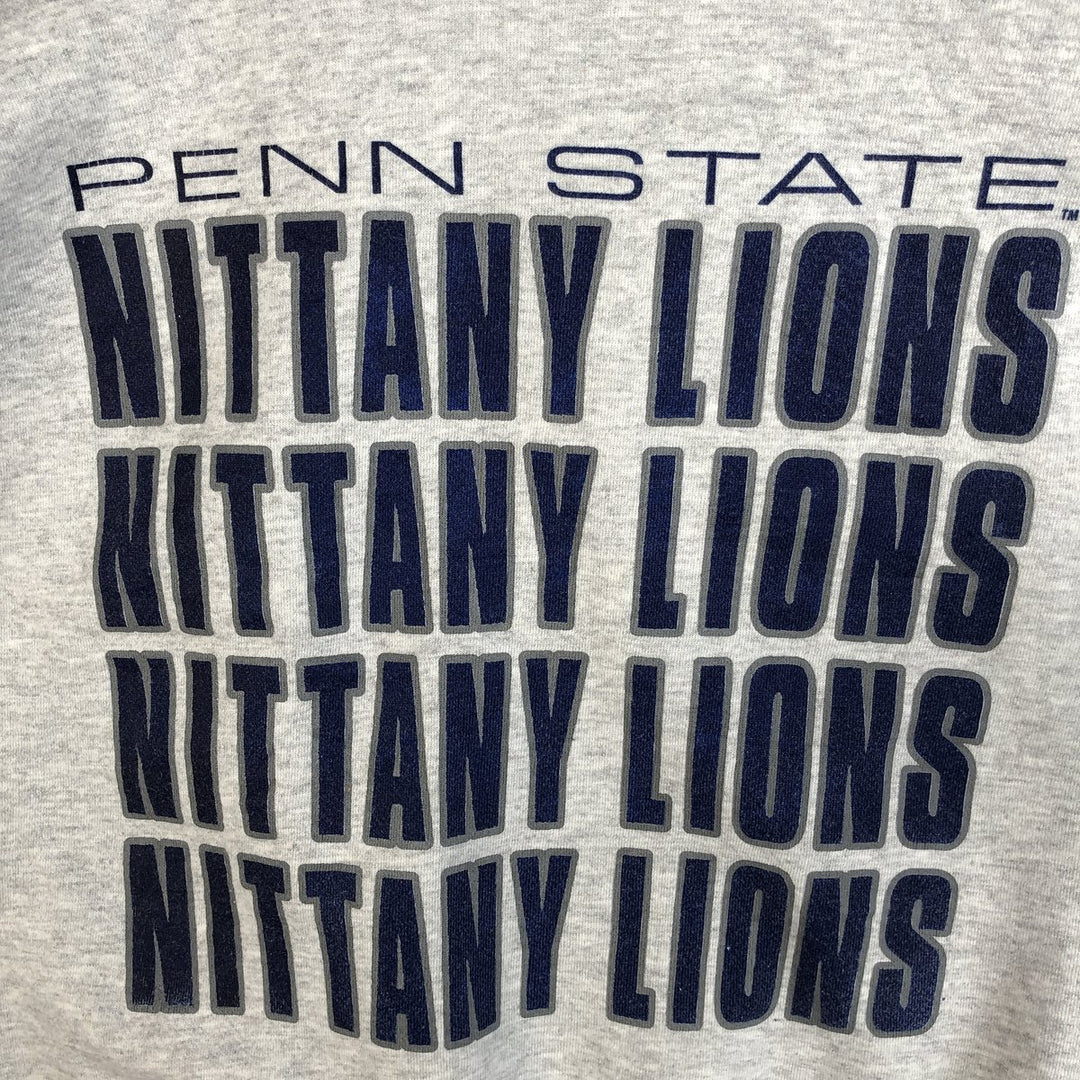 Vintage JOSTENS PENN STATE Pennsylvania State University college sweatshirt, made in the USA, size L, men's. cotton gray type Vintage Second Hand
