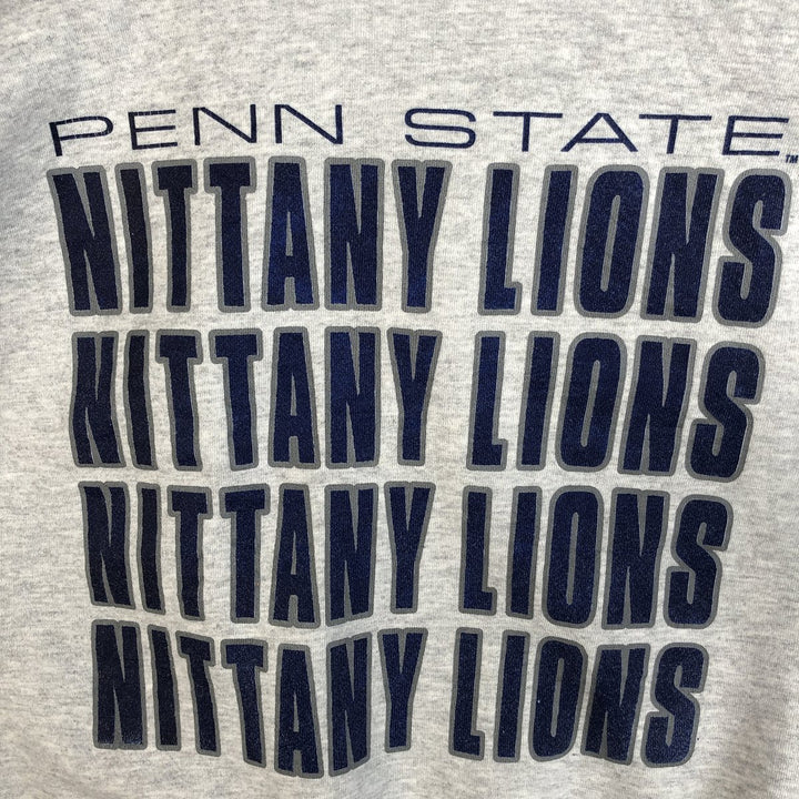 Vintage JOSTENS PENN STATE Pennsylvania State University college sweatshirt, made in the USA, size L, men's. cotton gray type Vintage Second Hand