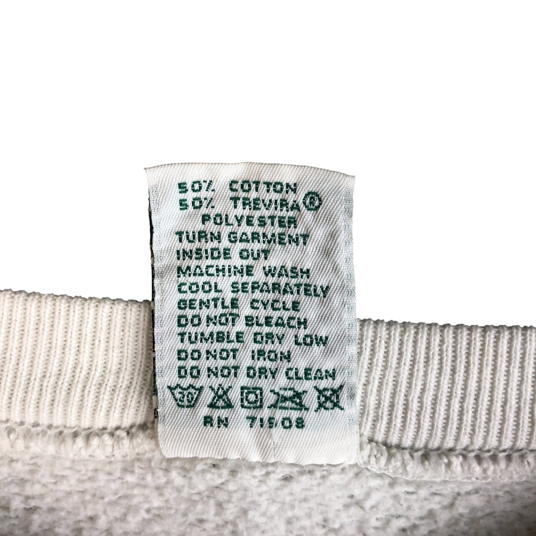 Vintage 90'S GALT SAND college sweatshirt, made in the USA, size L, men's cotton white type Vintage Second Hand