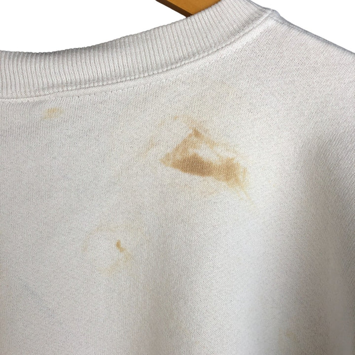 Vintage 90'S GALT SAND college sweatshirt, made in the USA, size L, men's cotton white type Vintage Second Hand