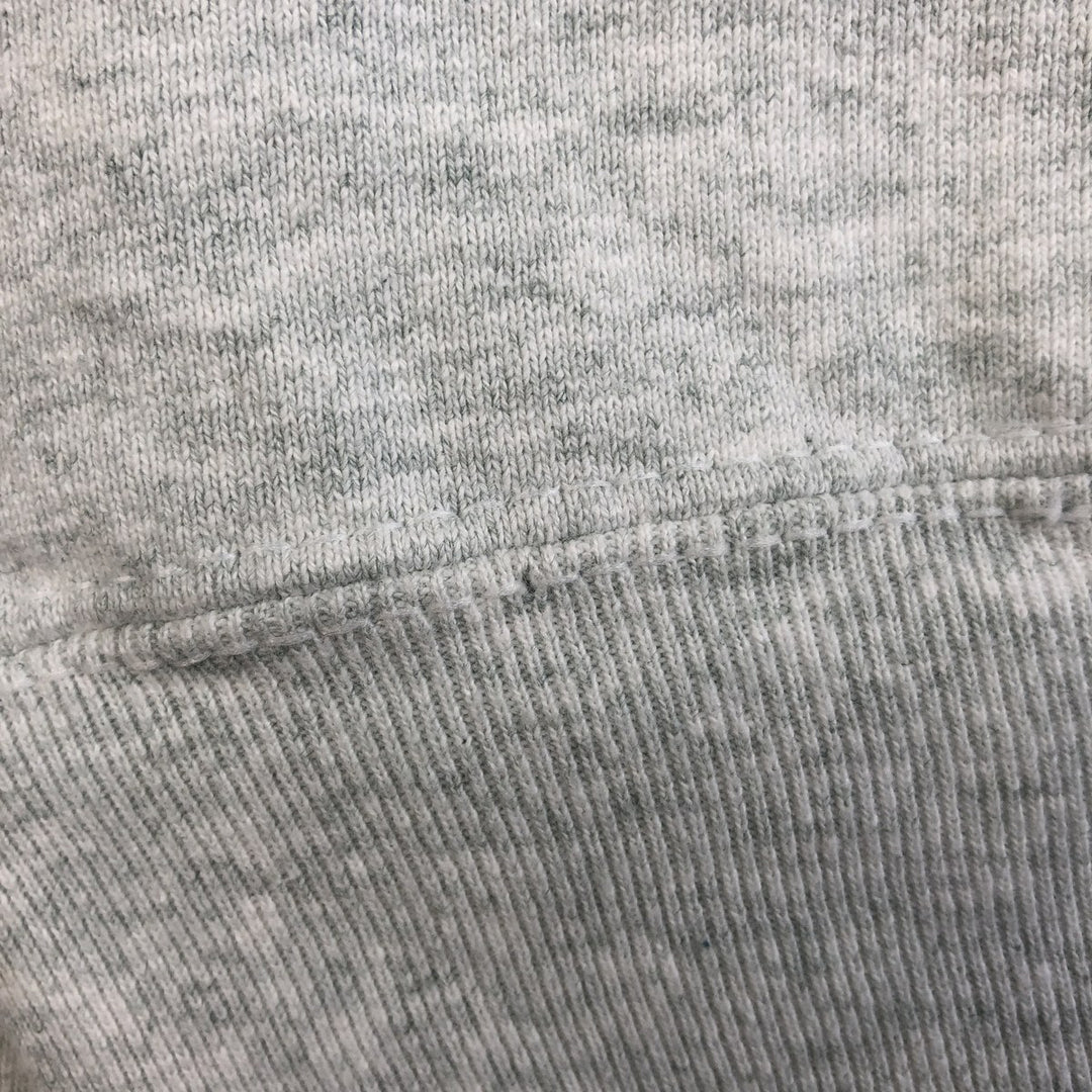 90'S Fruit of the Loom College Sweatshirt, Made in USA, Men's Size L, Vintage cotton gray type Vintage Second Hand