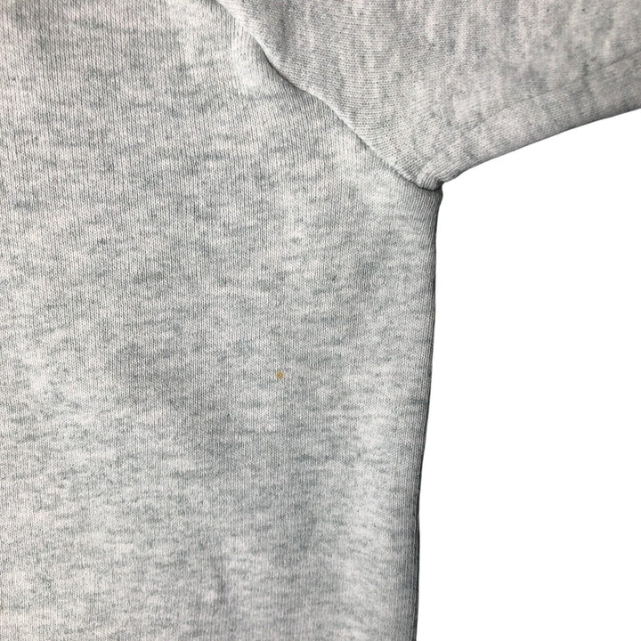1990'S Fruit of the Loom University of Wisconsin College Character Sweatshirt, Made in USA, Men's Size L cotton gray type Vintage Second Hand