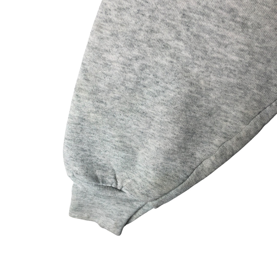 1990'S Fruit of the Loom University of Wisconsin College Character Sweatshirt, Made in USA, Men's Size L cotton gray type Vintage Second Hand