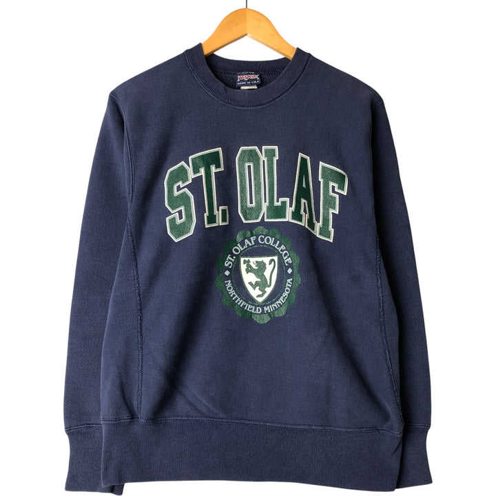 Jansport Vintage College Sweatshirt, Made in USA, Men's Size XL unclear navy blue type Vintage Second Hand