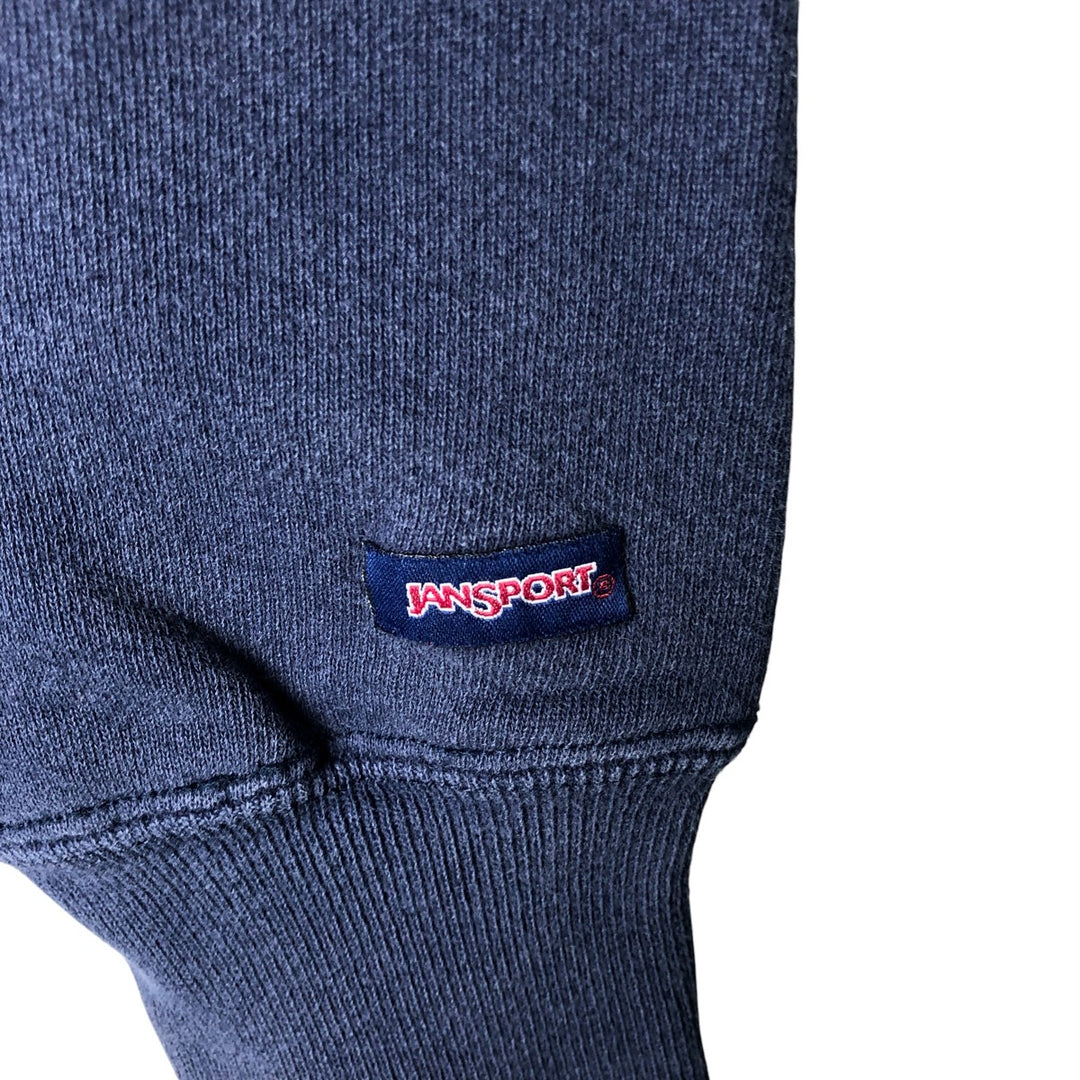 Jansport Vintage College Sweatshirt, Made in USA, Men's Size XL unclear navy blue type Vintage Second Hand