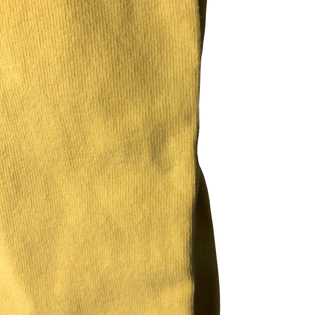 Ralph Lauren POLO by Ralph Lauren CUSTOM FIT long sleeve rugby shirt, men's size L cotton yellow type Vintage Second Hand