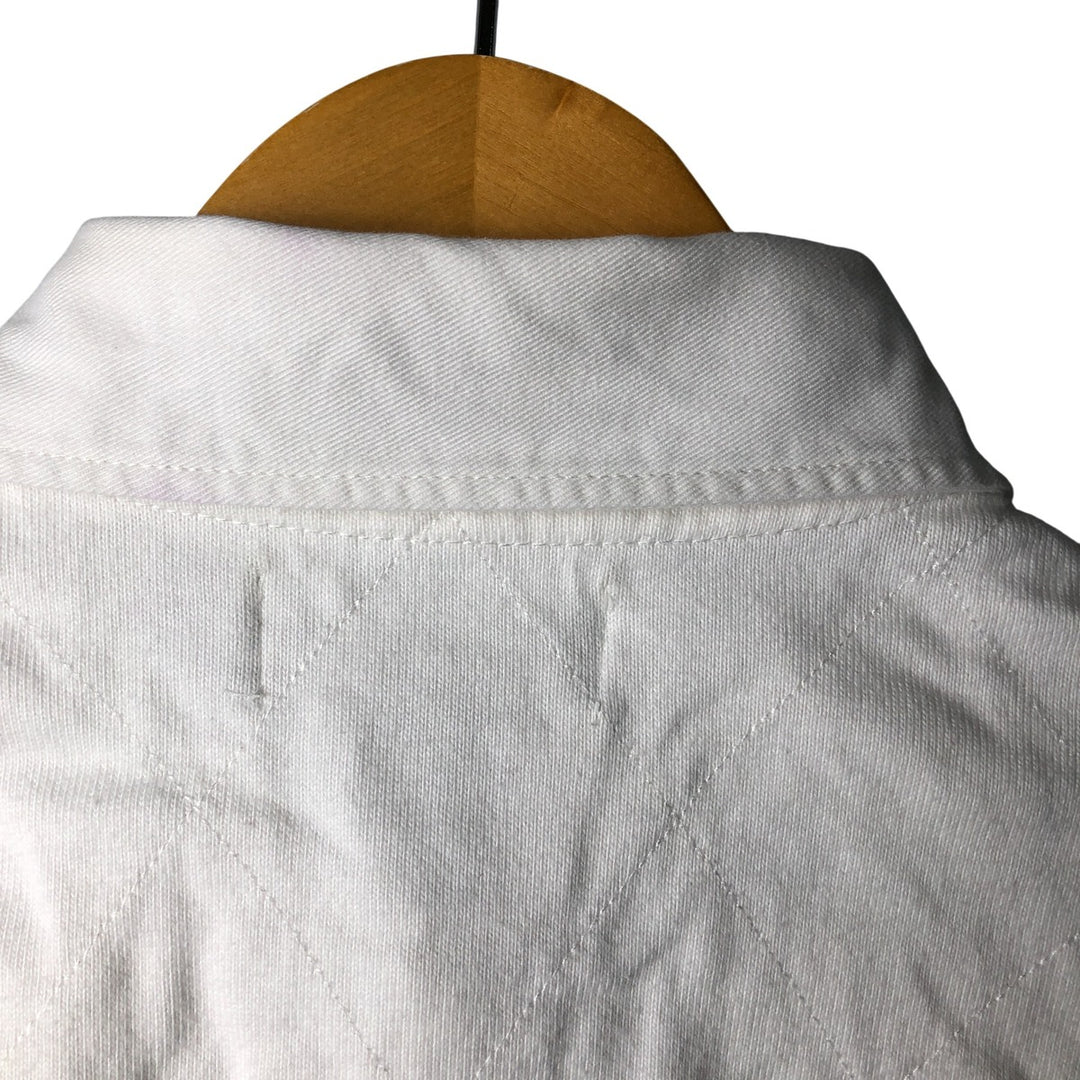 Ralph Lauren POLO by Ralph Lauren long sleeve rugby shirt, men's size L cotton white type Vintage Second Hand