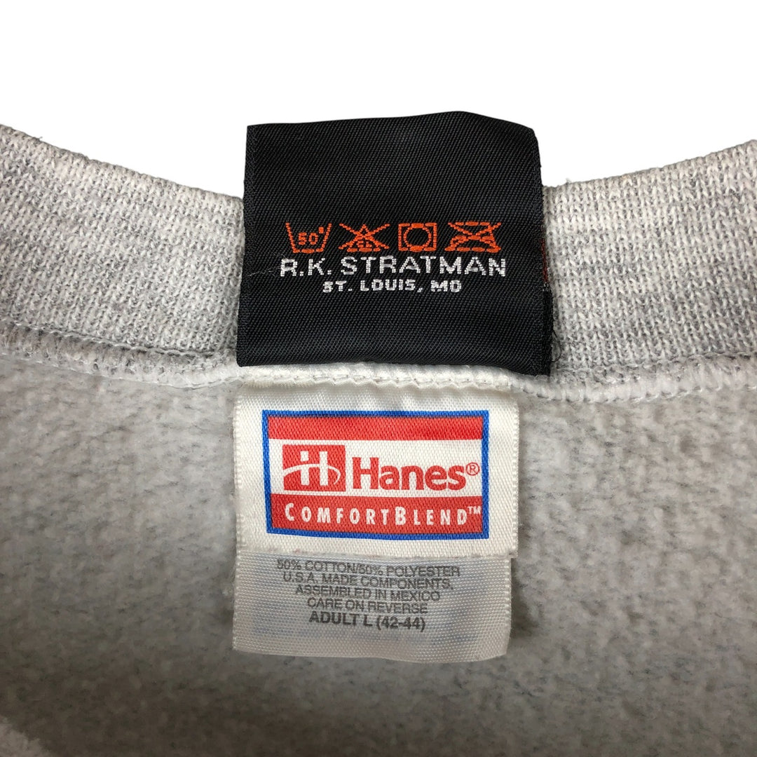 Hanes Harley-Davidson Advertising Sweatshirt, Men's Size L cotton gray type Vintage Second Hand