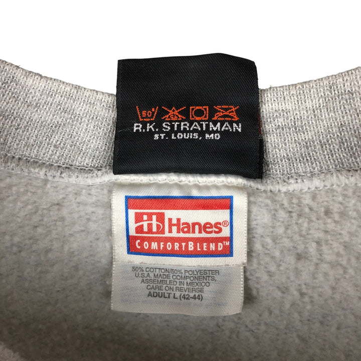 Hanes Harley-Davidson Advertising Sweatshirt, Men's Size L cotton gray type Vintage Second Hand