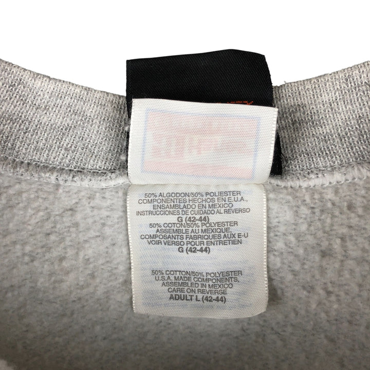 Hanes Harley-Davidson Advertising Sweatshirt, Men's Size L cotton gray type Vintage Second Hand