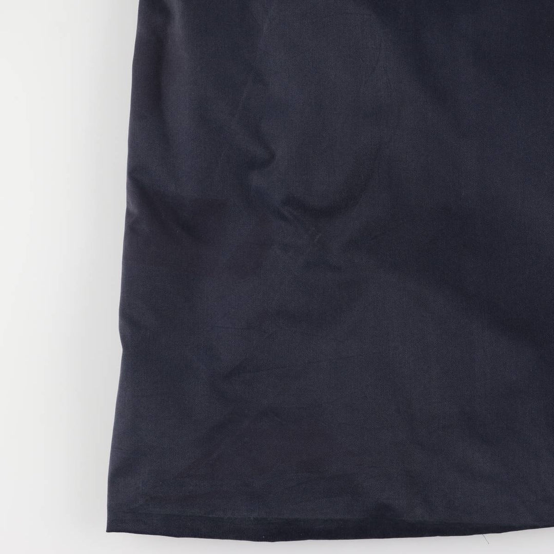 Burberry trench coat, made in England, size M cotton navy blue type Vintage Second Hand