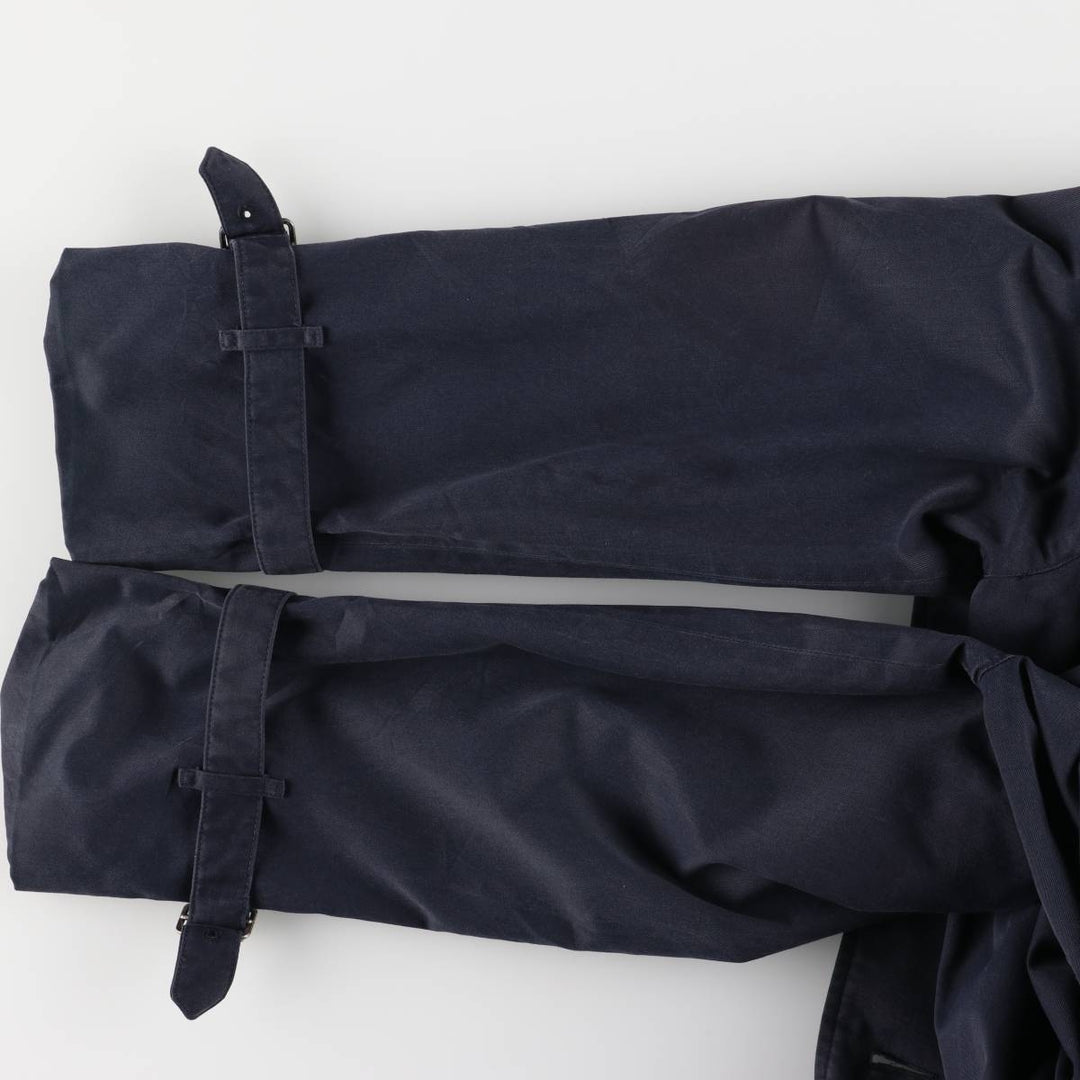 Burberry trench coat, made in England, size M cotton navy blue type Vintage Second Hand