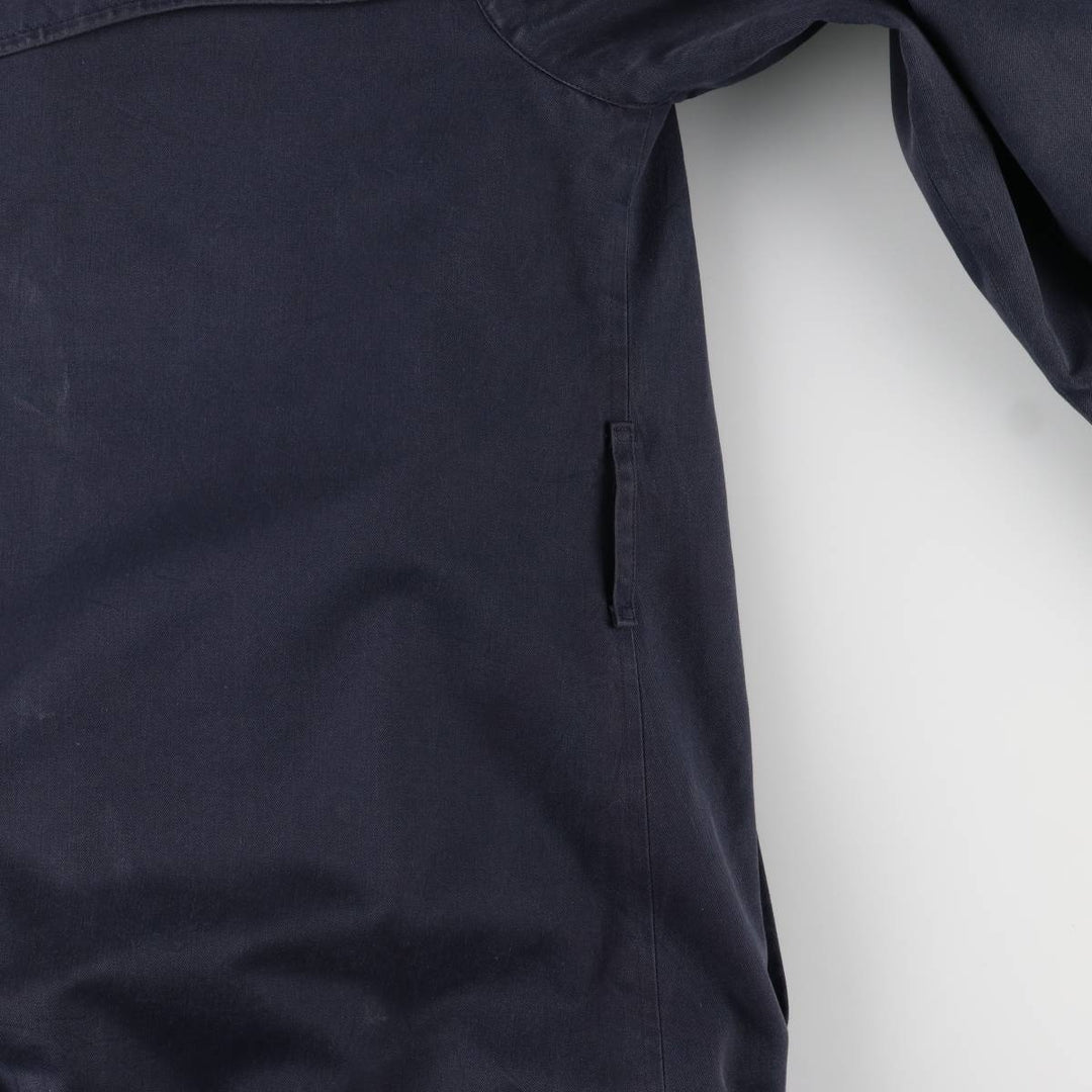 Burberry trench coat, made in England, size M cotton navy blue type Vintage Second Hand