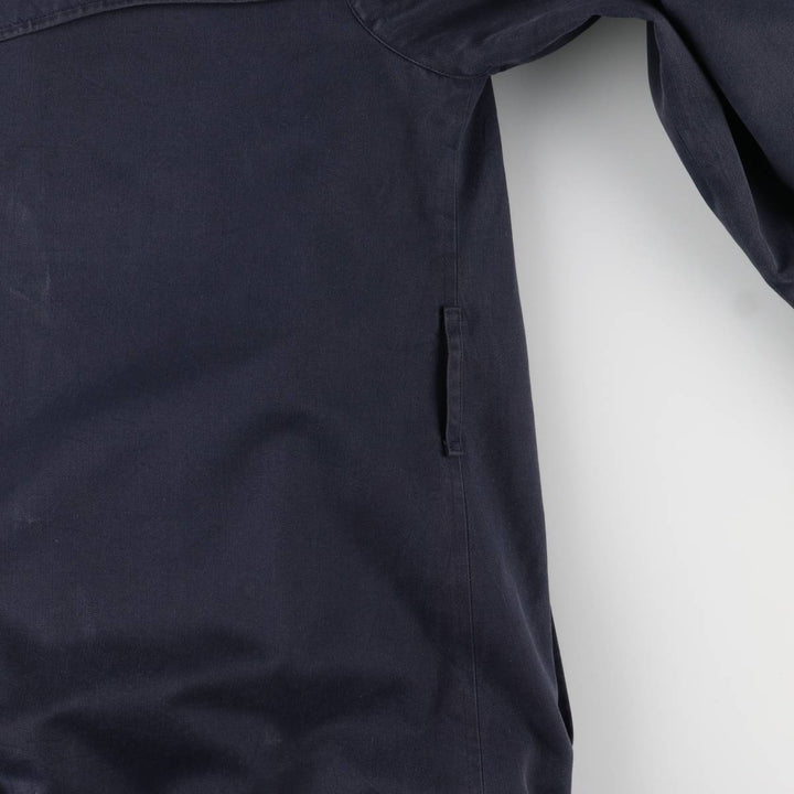 Burberry trench coat, made in England, size M cotton navy blue type Vintage Second Hand