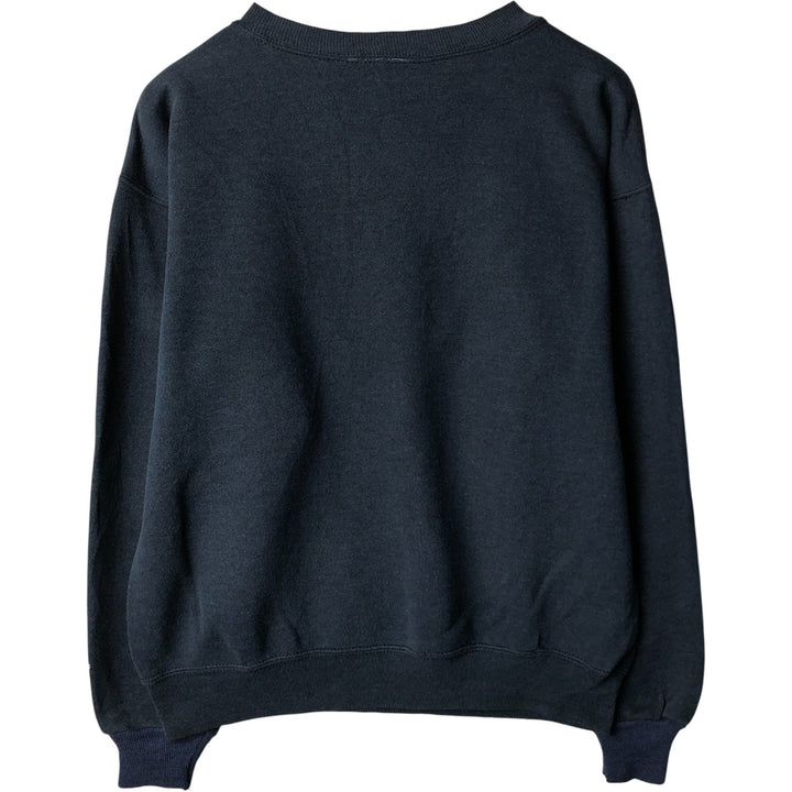 Vintage 80s-90'S Starter NFL Chicago Bears Print Sweatshirt, Made in USA, Men's Size Medium cotton navy blue type Vintage Second Hand