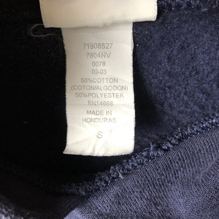 2000'S Lee Sweatshirt Pullover Hoodie, Men's Size Small cotton navy blue type Vintage Second Hand