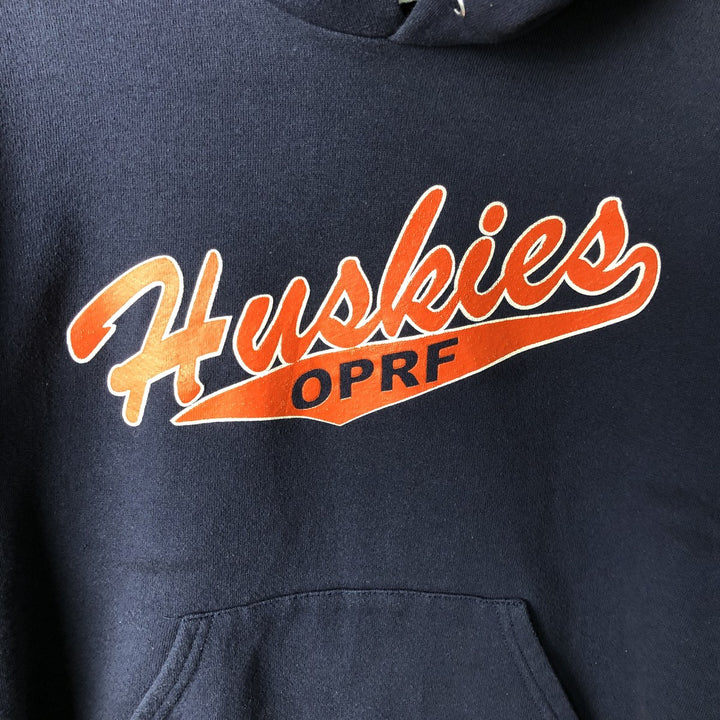2000'S Lee Sweatshirt Pullover Hoodie, Men's Size Small cotton navy blue type Vintage Second Hand